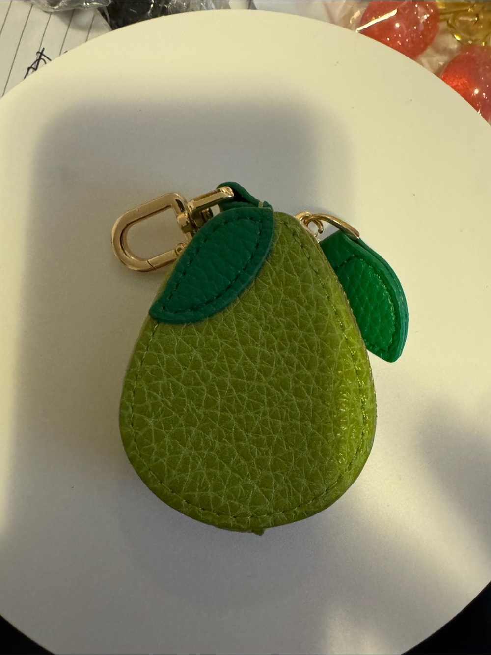 Pear mini coin purse or ear phone